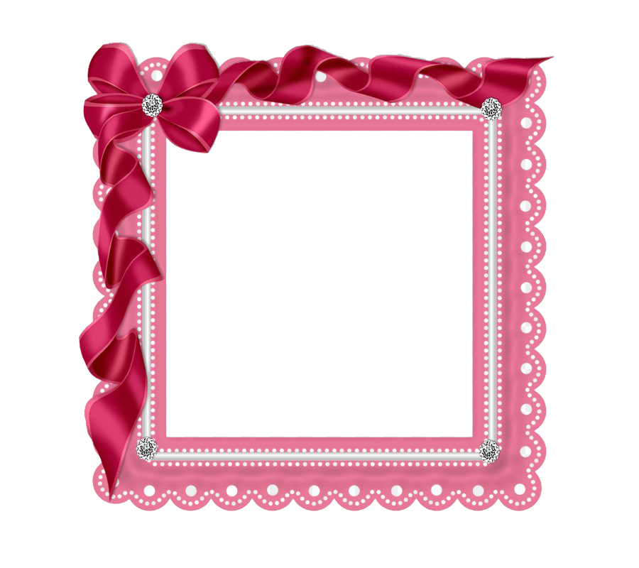 Download PNG image - Square Pink Frame PNG Transparent 