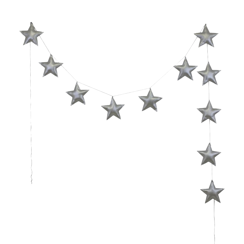 Download PNG image - Star Garland PNG Picture 