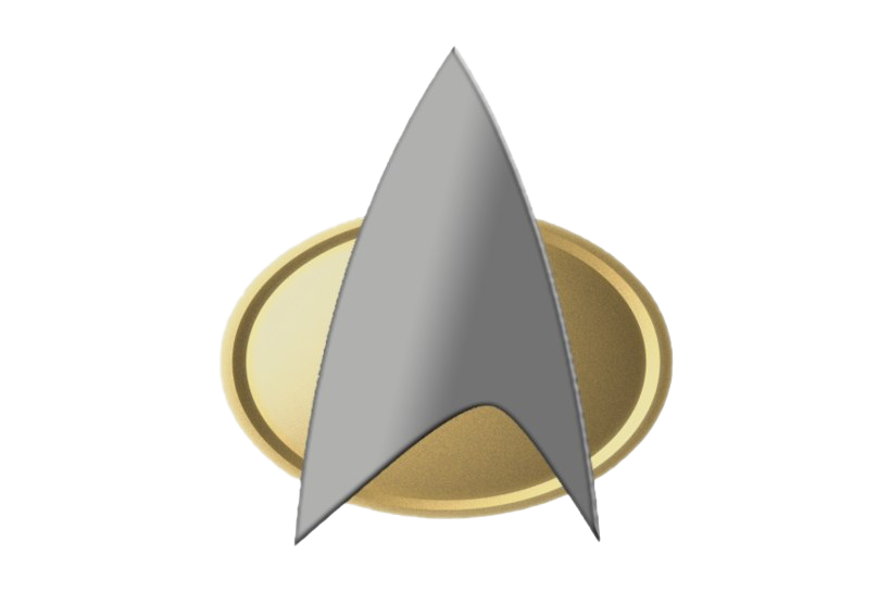 Download PNG image - Star Trek Badge PNG File 