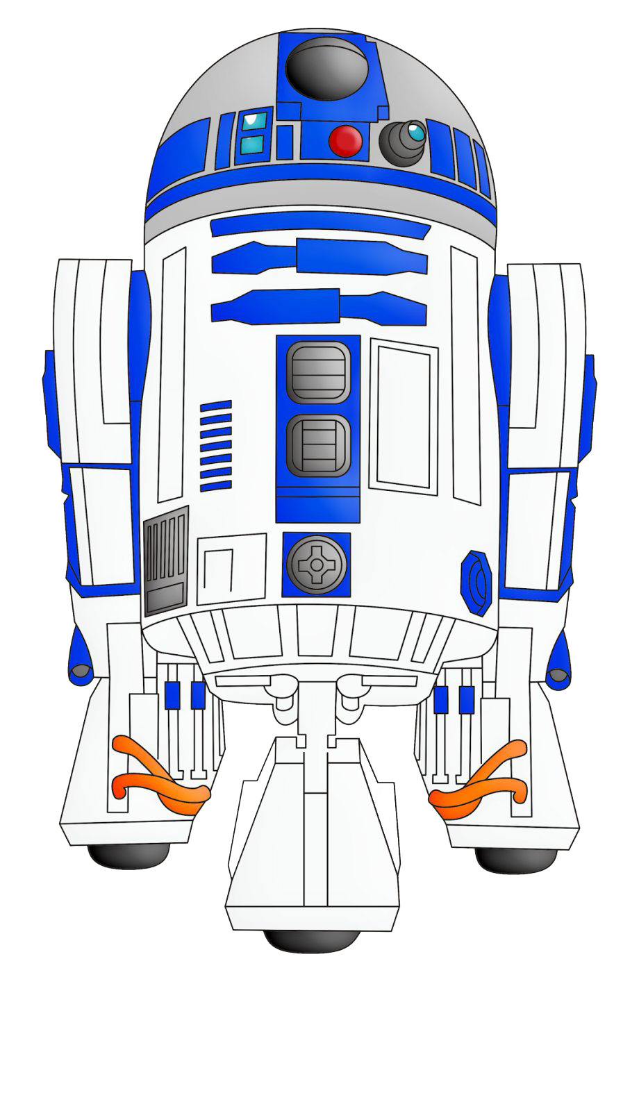Download PNG image - Star Wars R2-D2 PNG Photos 