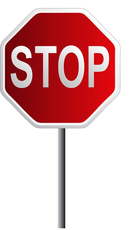 Download PNG image - Stop Sign Transparent PNG 