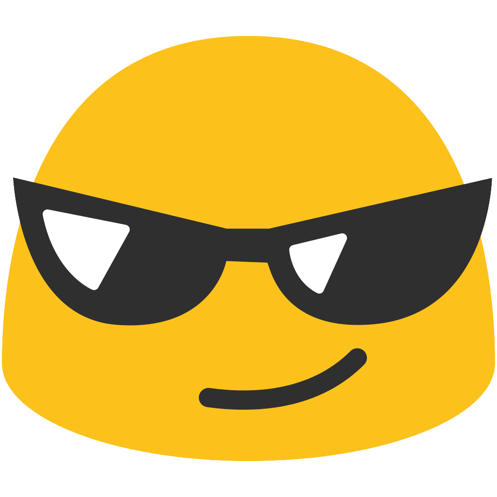 Download PNG image - Sunglasses Emoji PNG Image 