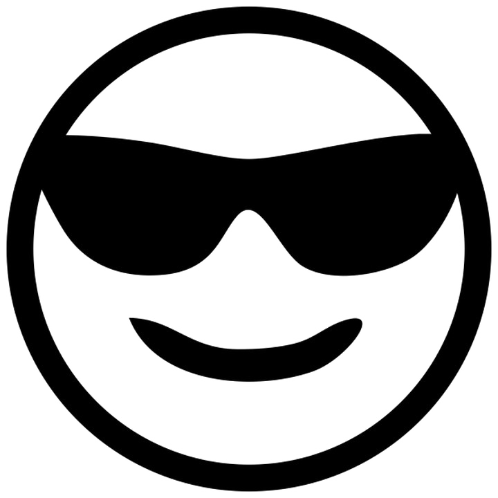 Download PNG image - Sunglasses Emoji PNG Transparent Images 