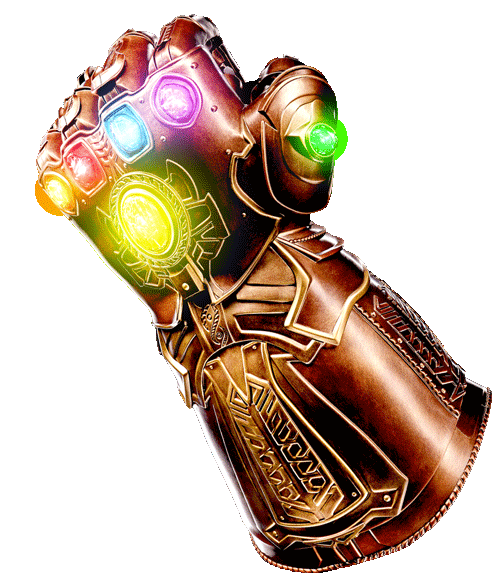 Download PNG image - Thanos Infinity Stone Gauntlet PNG HD 