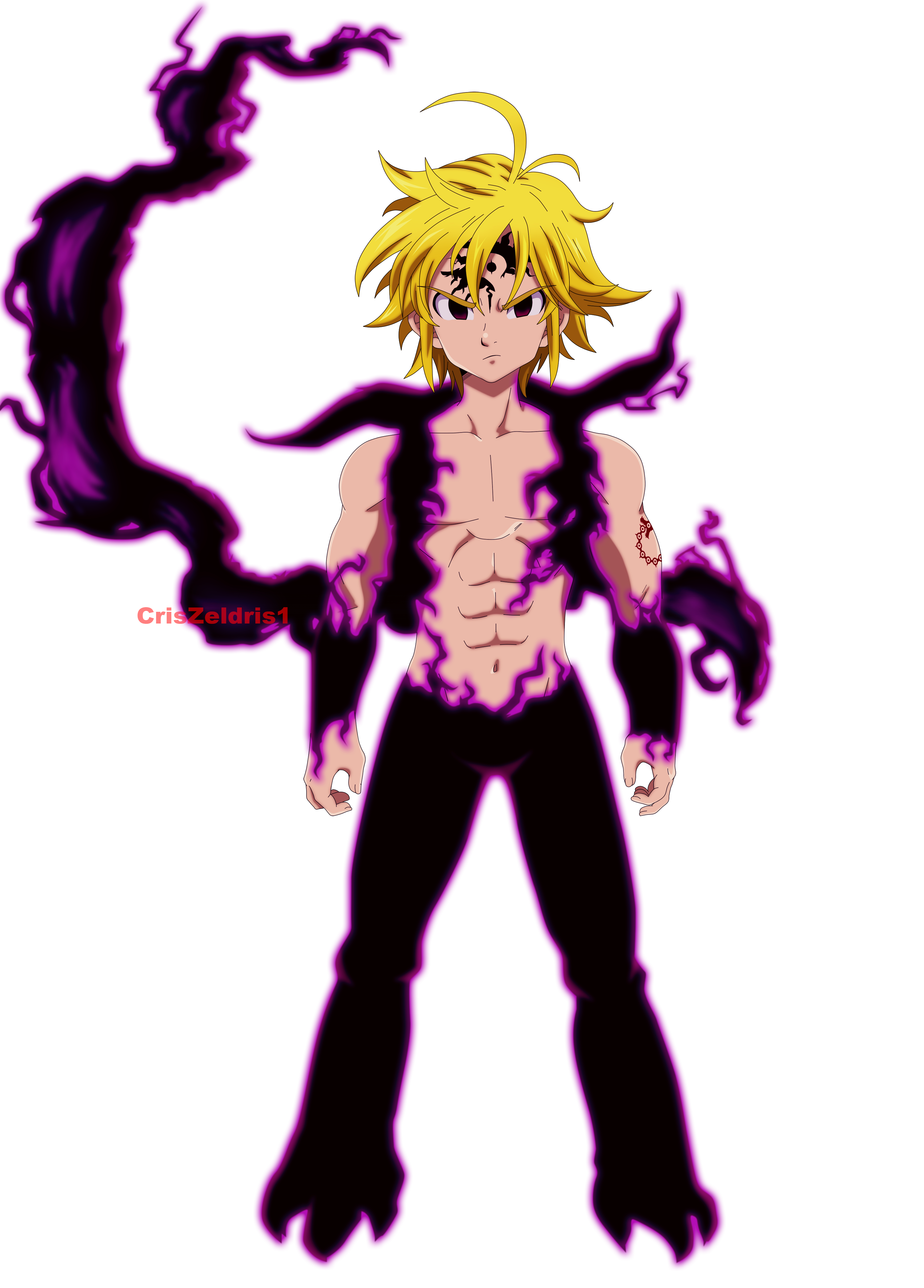 Download PNG image - The Seven Deadly Sins Meliodas PNG Free Download 
