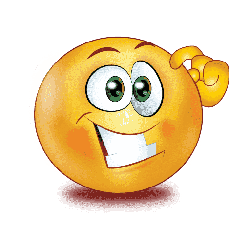 Download PNG image - Thinking Emoji PNG Transparent 