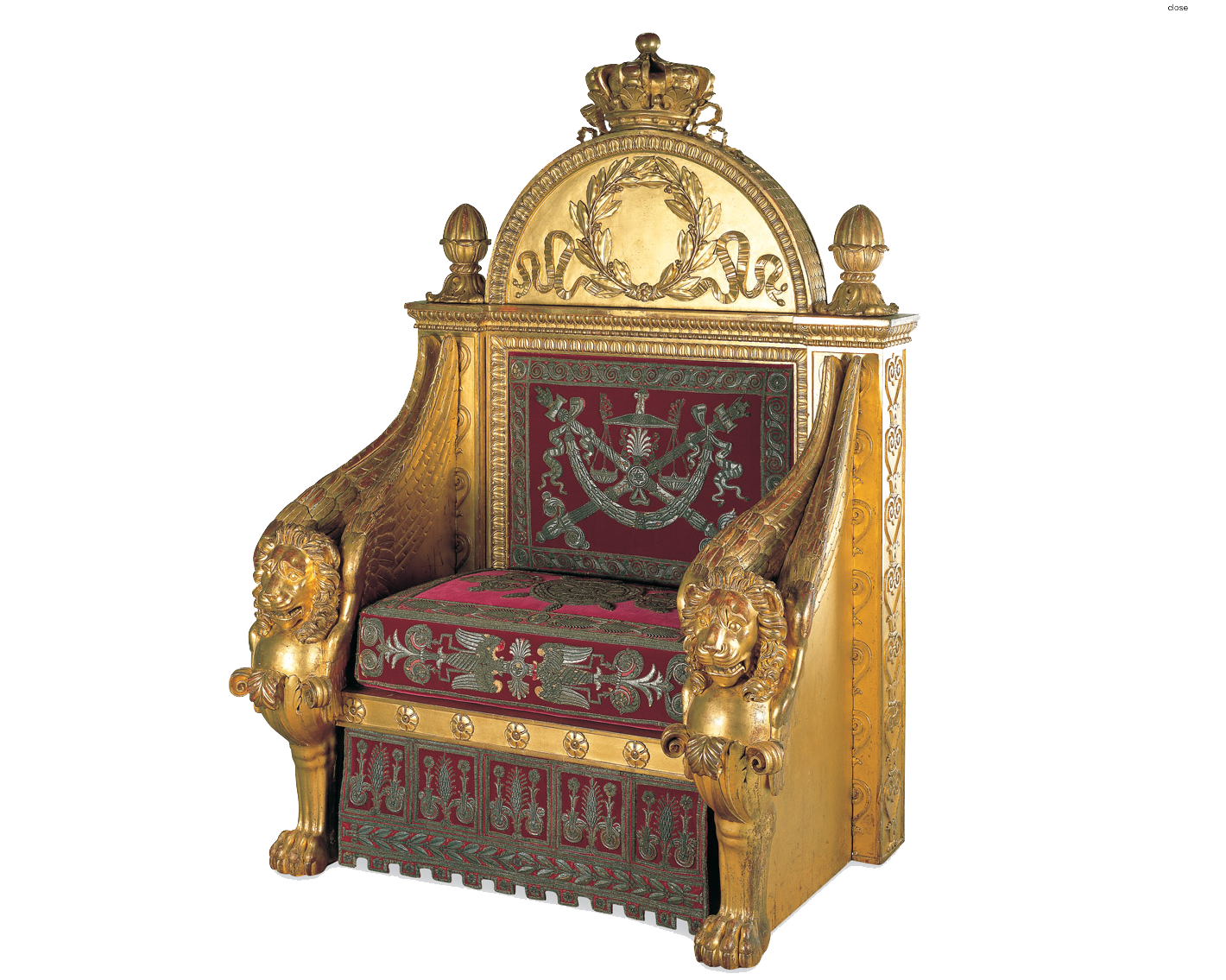 Download PNG image - Throne PNG Transparent 
