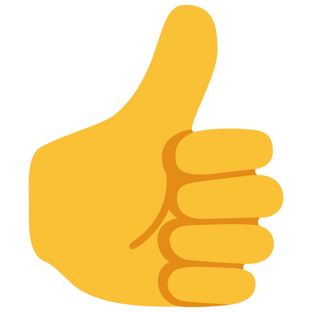 Download PNG image - Thumbs UP PNG Transparent Image 