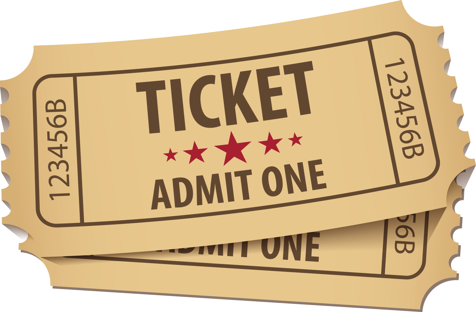 Download PNG image - Ticket PNG Free Download 