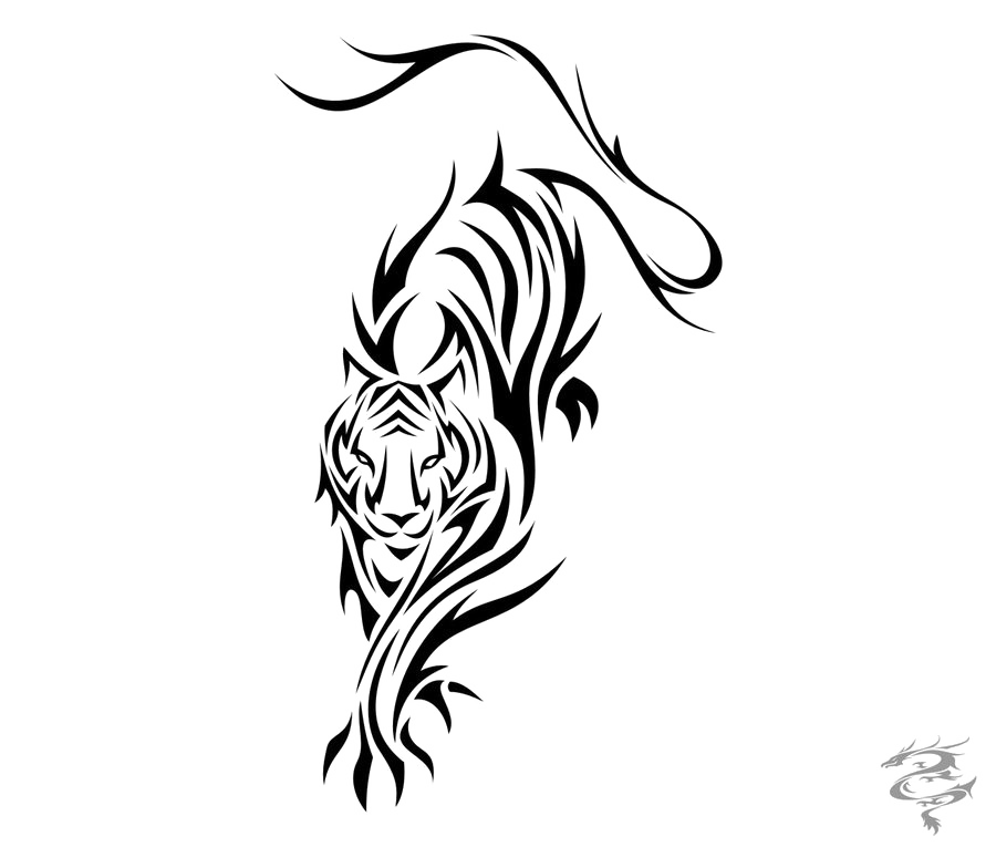 Download PNG image - Tiger Tattoos PNG Clipart 
