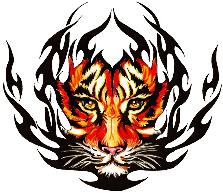 Download PNG image - Tiger Tattoos PNG Transparent Image 