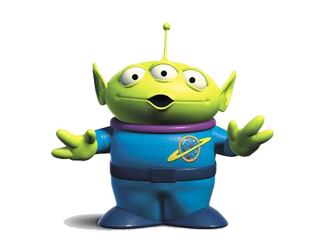 Download PNG image - Toy Story Alien PNG File 