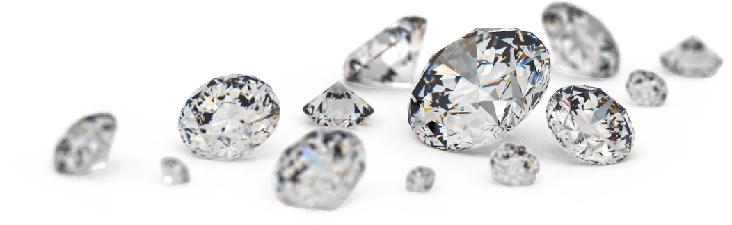 Download PNG image - Transparent Loose Diamonds PNG 