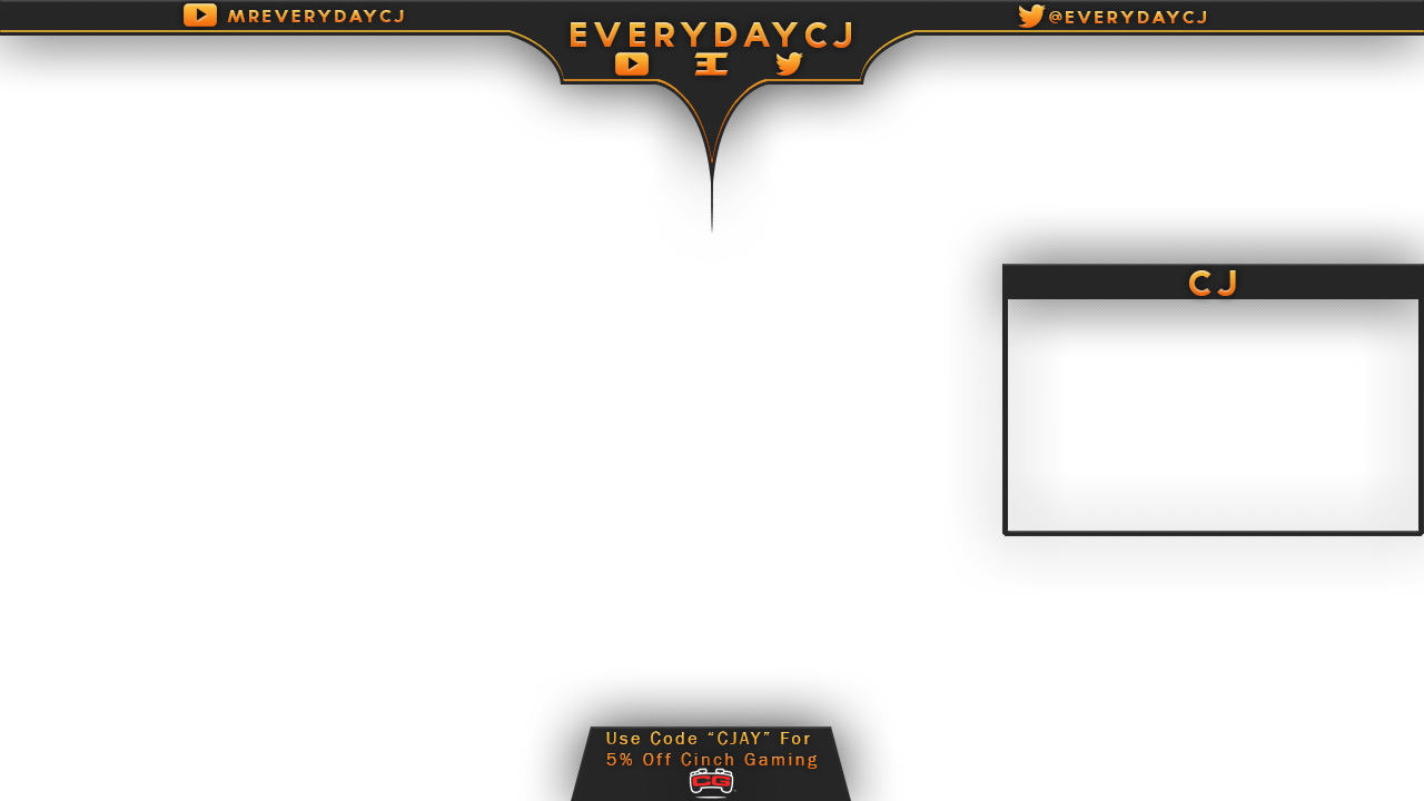 Twitch Stream Overlay PNG HD