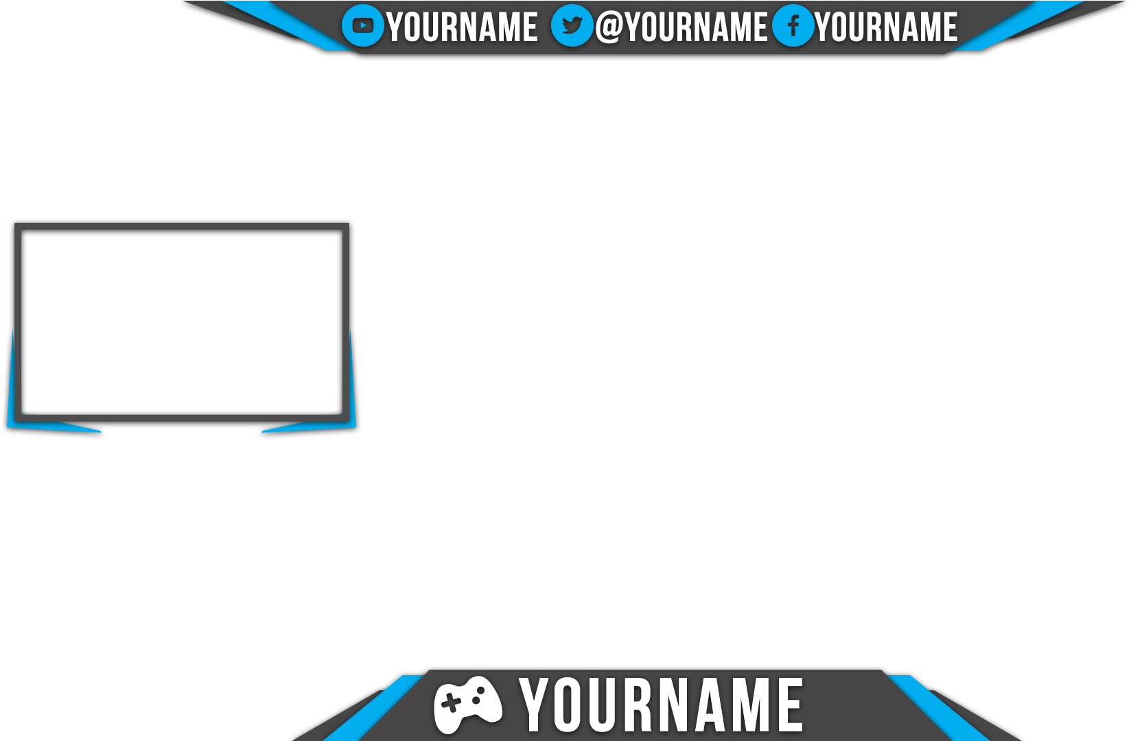 Download PNG image - Twitch Stream Overlay PNG Photo 