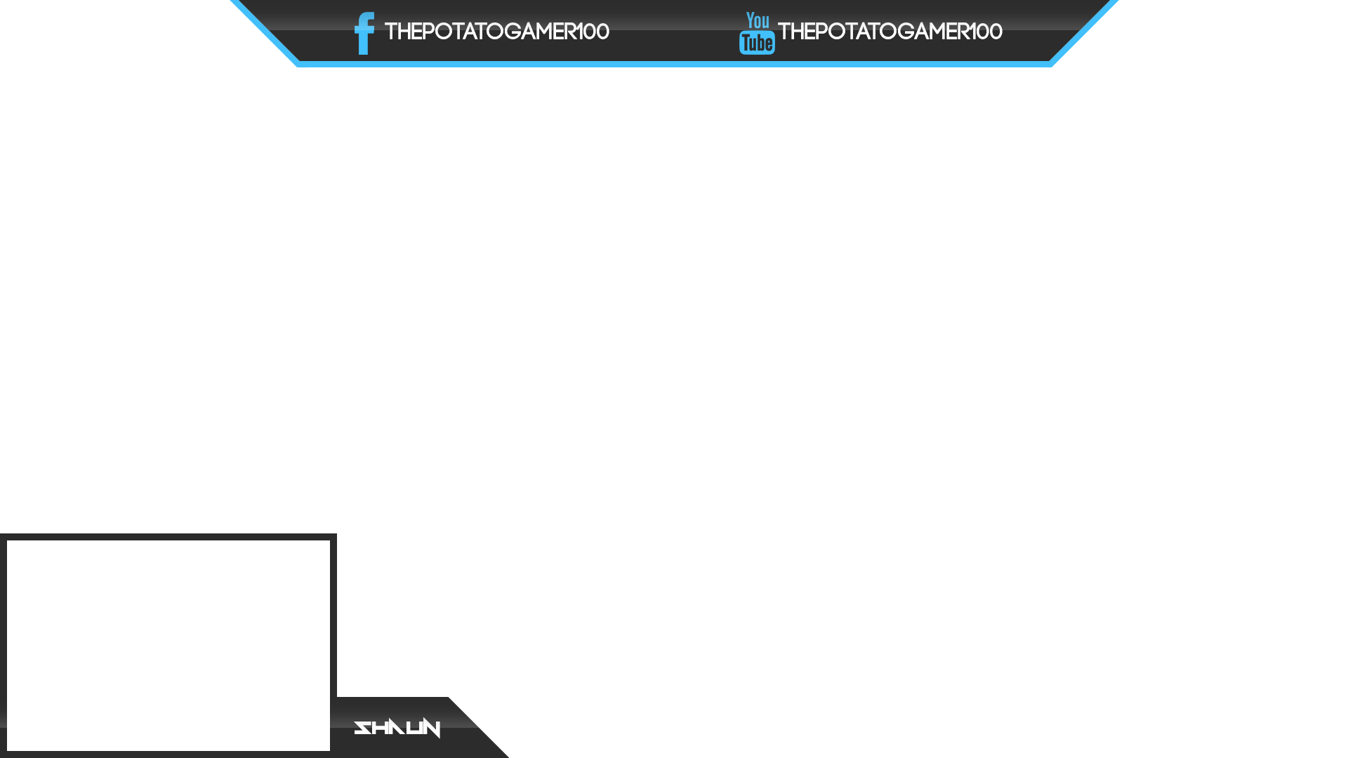 Twitch Stream Overlay PNG Transparent Image