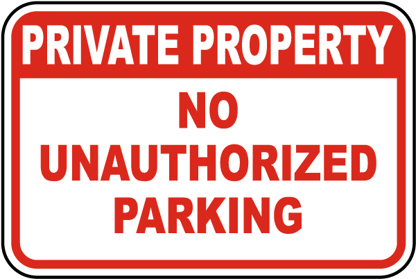 Download PNG image - Unauthorized Sign PNG Clipart 