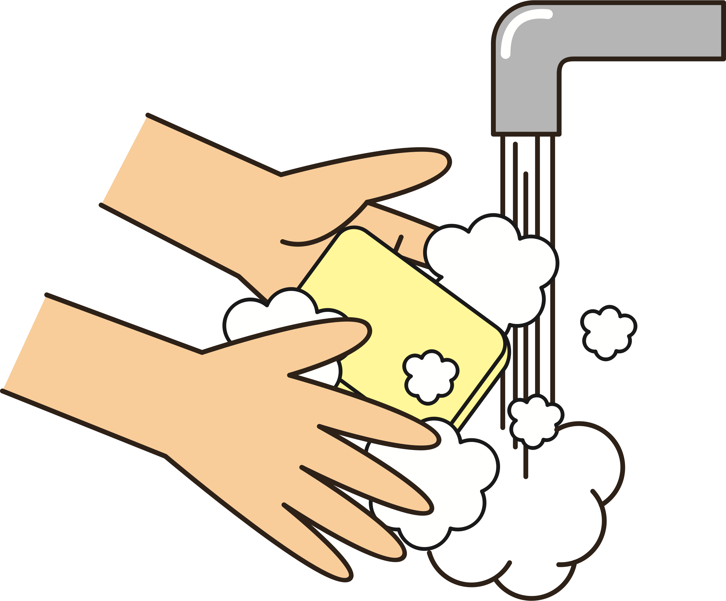 Download PNG image - Wash Hand PNG Transparent 
