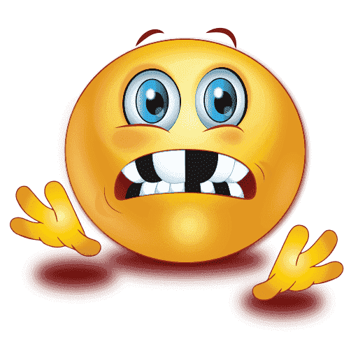 Download PNG image - WhatsApp Shocked Emoji Background PNG 