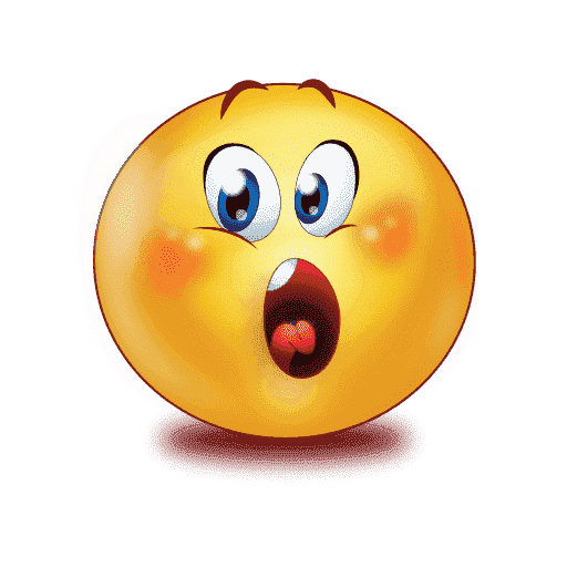 Download PNG image - WhatsApp Shocked Emoji PNG File 