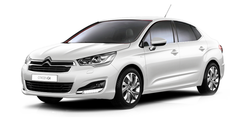 Download PNG image - White Citroen PNG File 