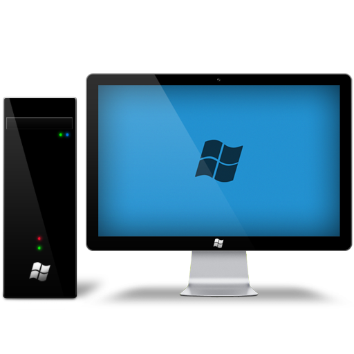 Download PNG image - Windows Desktop Computer PNG 