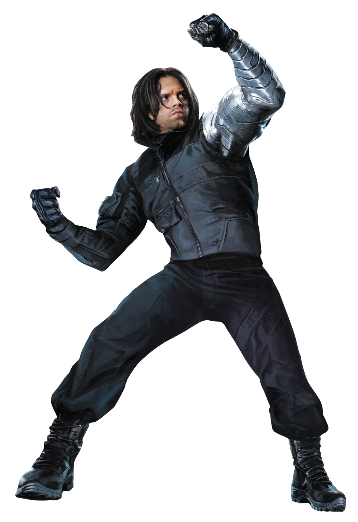 Download PNG image - Winter Soldier Bucky PNG Clipart 