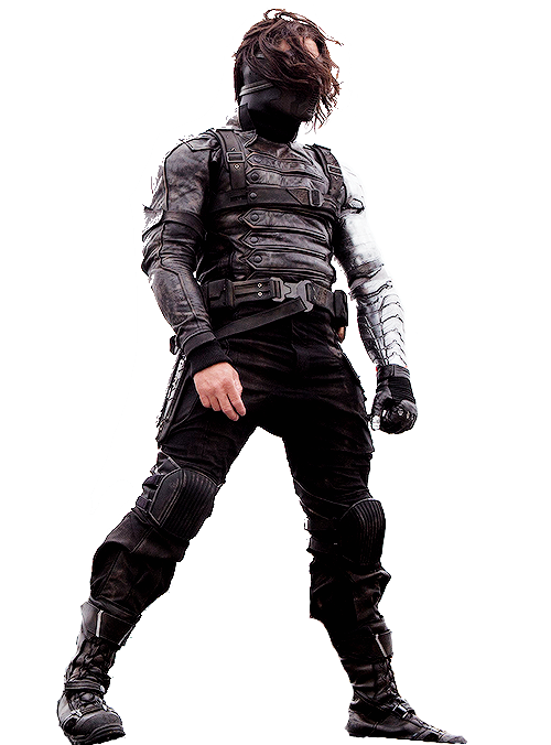 Download PNG image - Winter Soldier Bucky Transparent Background 