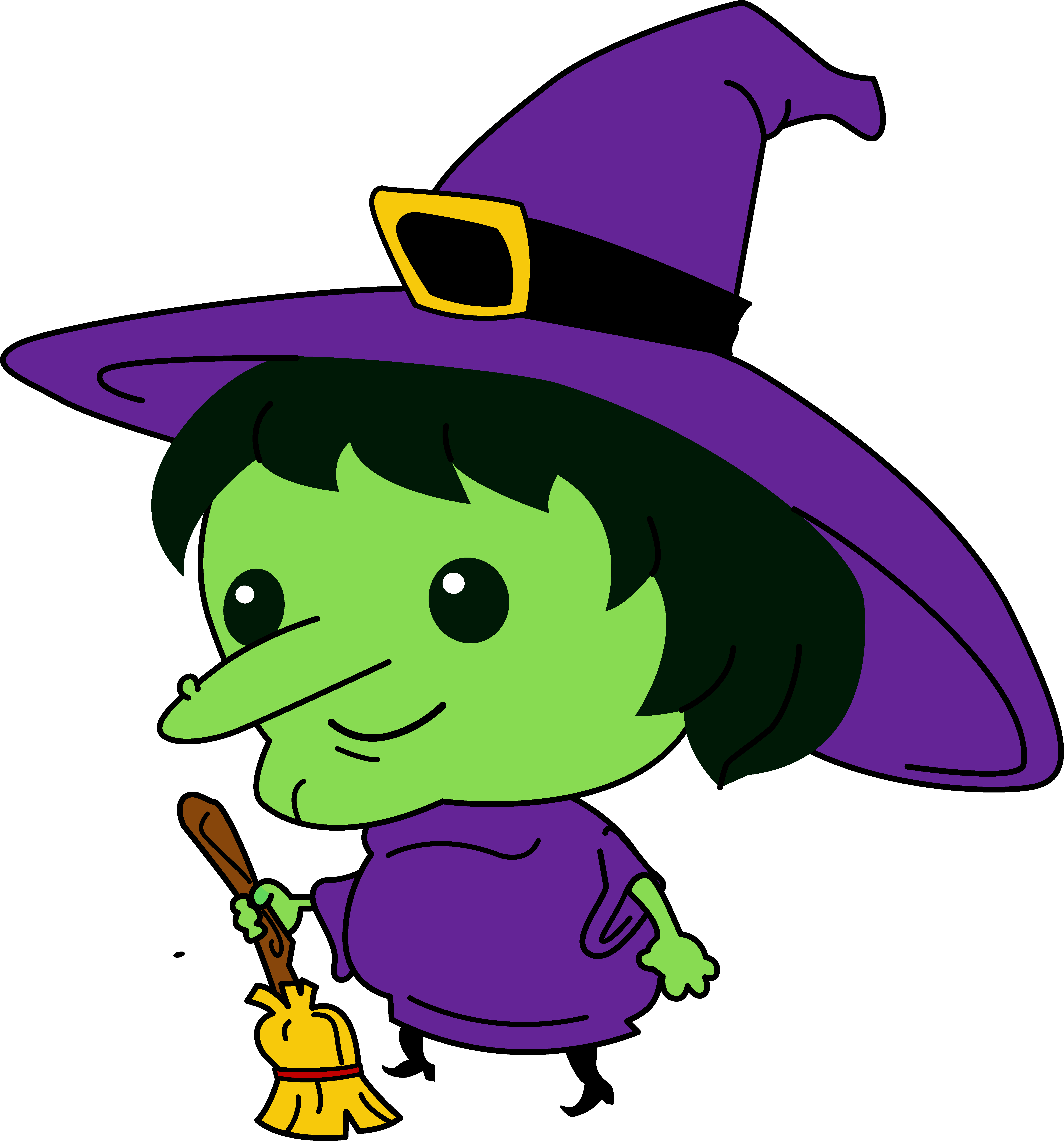 Download PNG image - Witch Face PNG File 