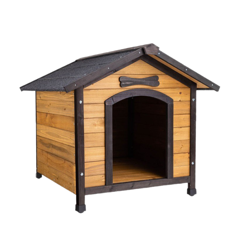 Download PNG image - Wood Dog House PNG Clipart 