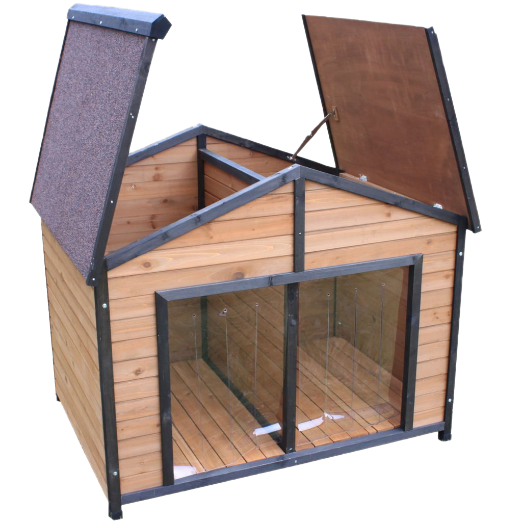 Download PNG image - Wood Dog House PNG Transparent Image 