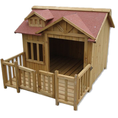 Download PNG image - Wood Dog House Transparent PNG 
