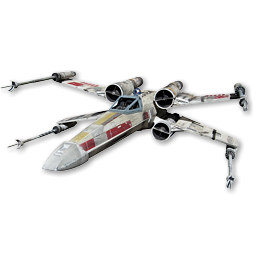 Download PNG image - X-Wing Starfighter PNG Clipart 