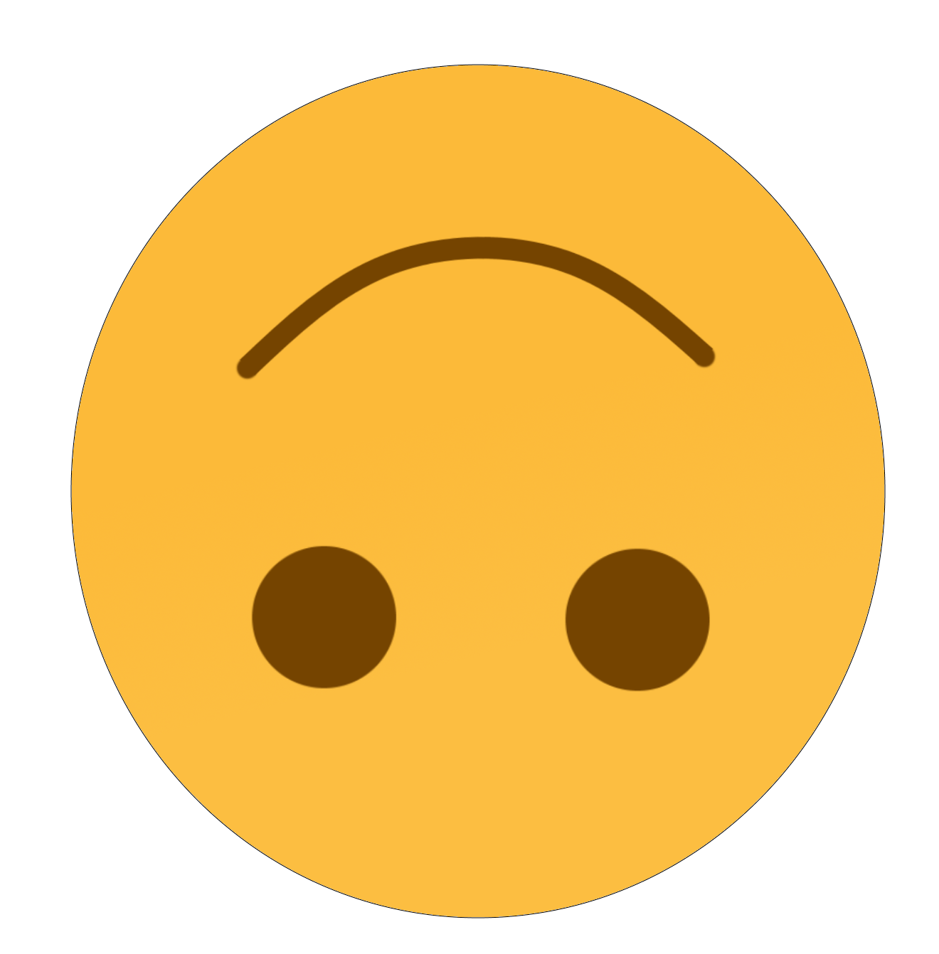 Download PNG image - Yellow Face Emoji PNG File 