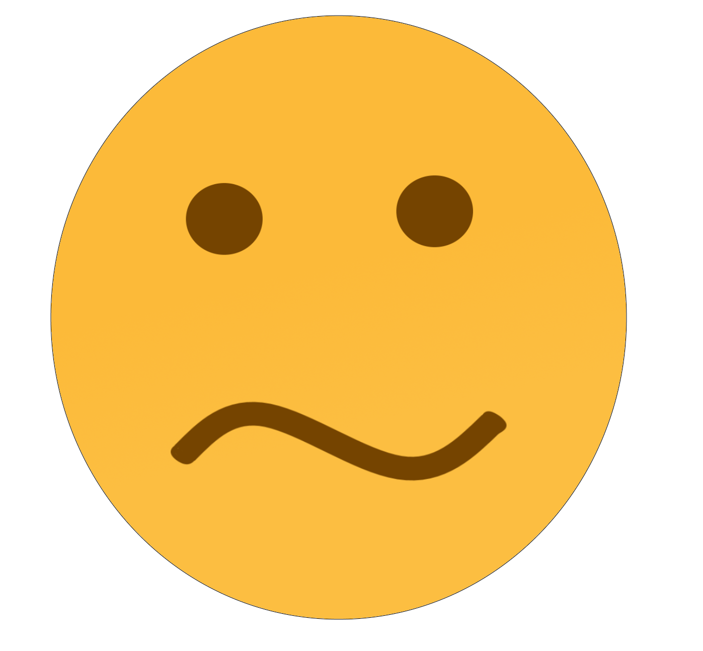 Download PNG image - Yellow Face Emoji PNG Image 
