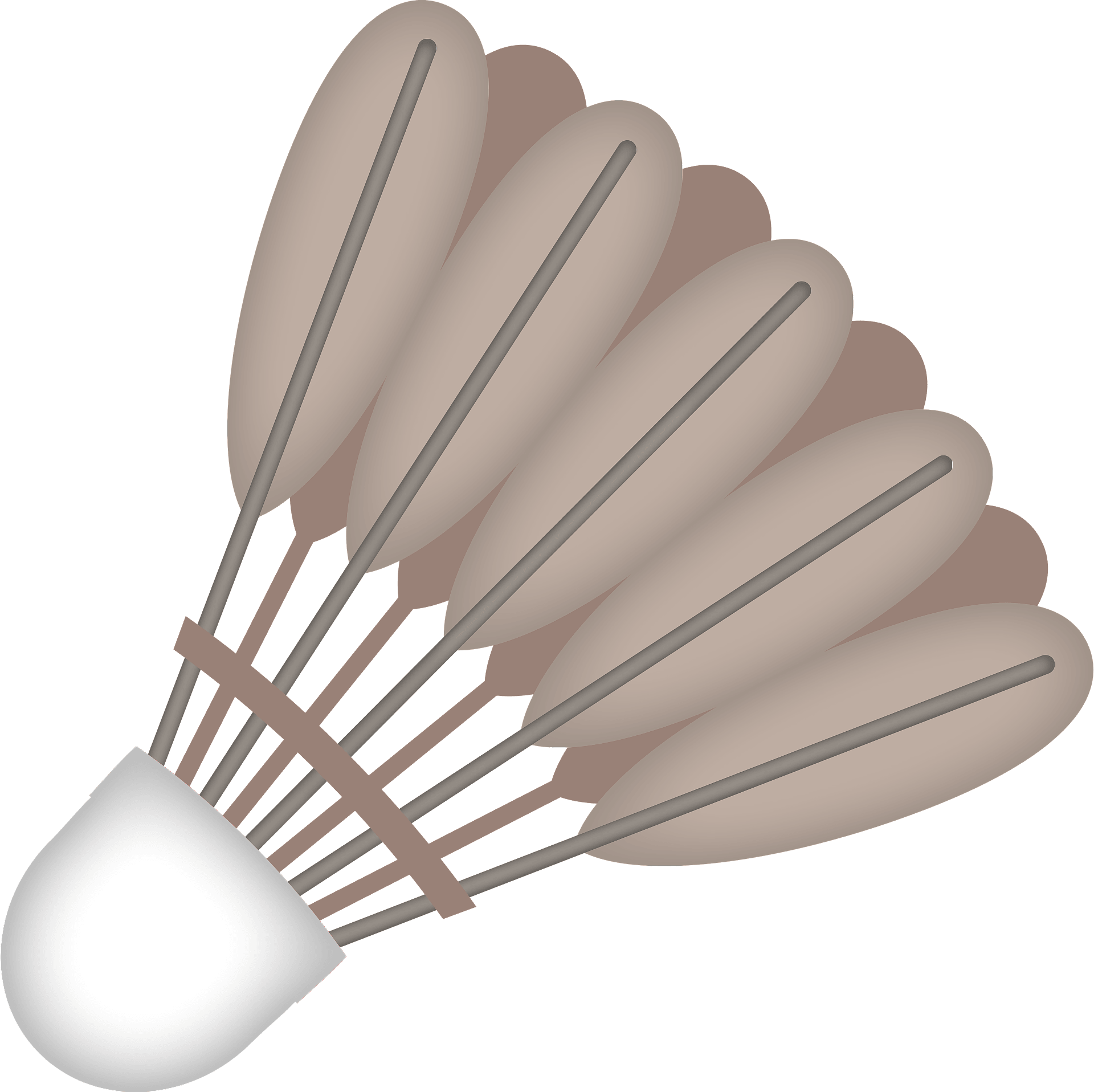 Download PNG image - Badminton Shuttlecock Icon Transparent PNG 