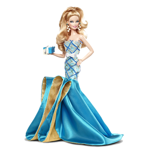 Download PNG image - Barbie Doll Princess Gift PNG 