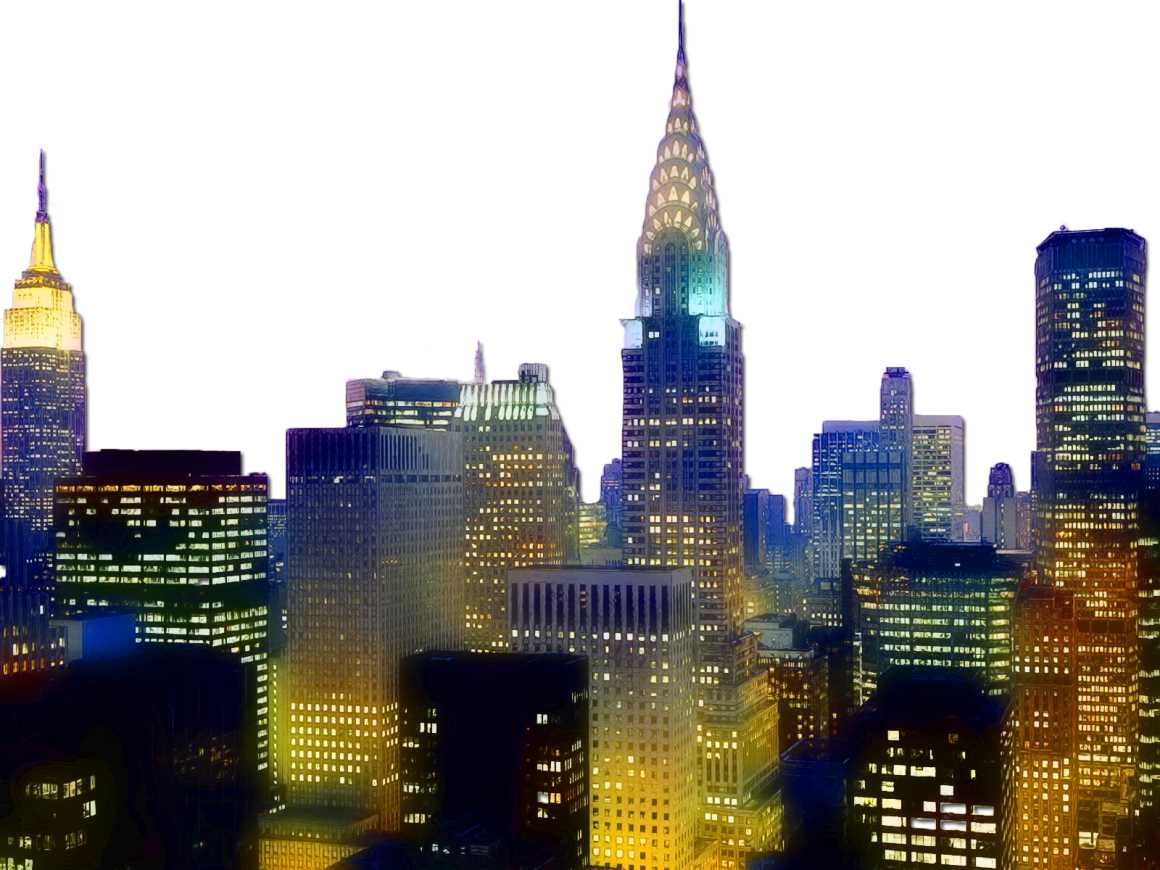 Download PNG image - New York Skyline Tower PNG Pic 