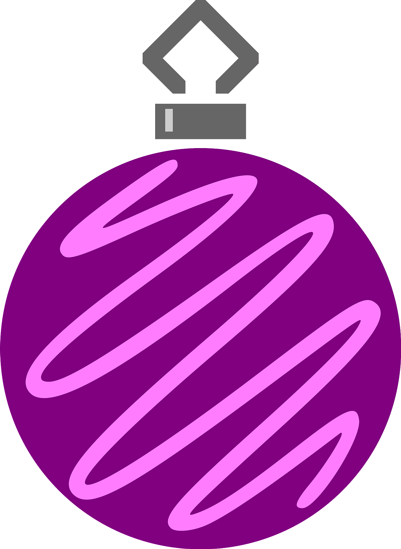 Download PNG image - Purple Christmas Ornaments PNG Picture 