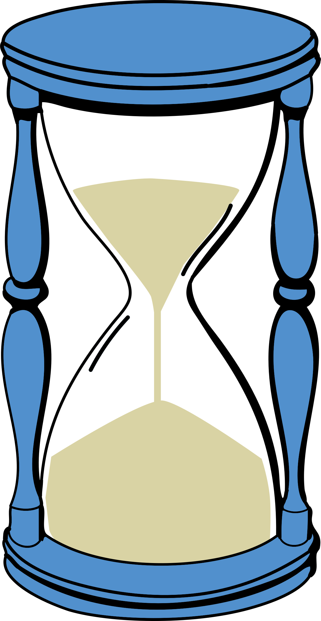 Download PNG image - Sand Animated Hourglass PNG Clipart 