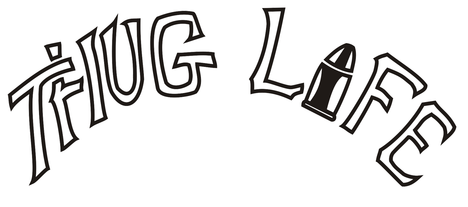 Download PNG image - Thug Life Text PNG Clipart 
