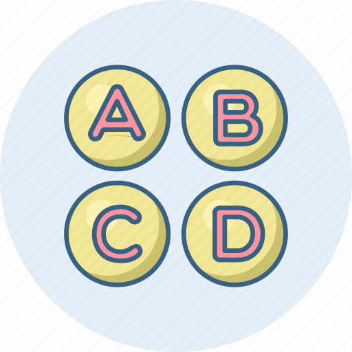 Download PNG image - ABCD PNG File 