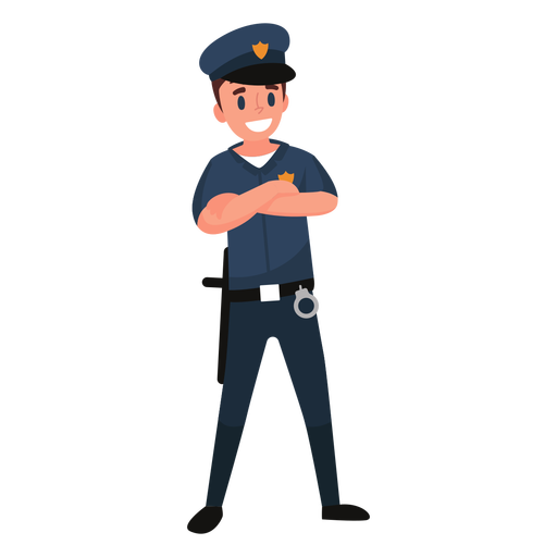 Download PNG image - Police Vector PNG Isolated File 