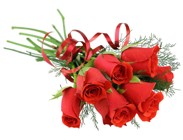 Download PNG image - Rose Bunch 
