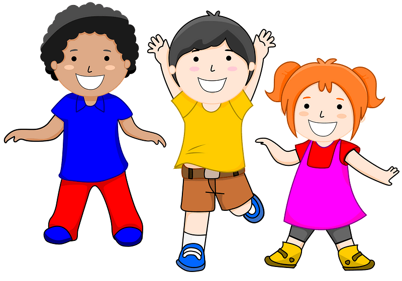 Download PNG image - Vector Happy Child PNG Clipart 