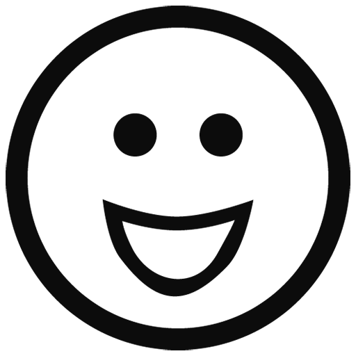 Download PNG image - Black Outline Emoji PNG Transparent 