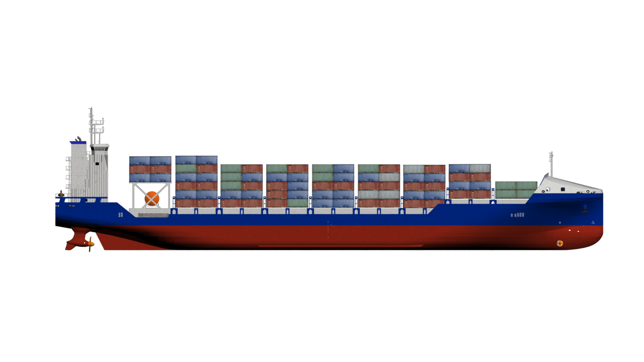 Download PNG image - Cargo Vessel PNG Clipart 