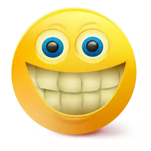 Download PNG image - Cute Big Mouth Emoji PNG HD 