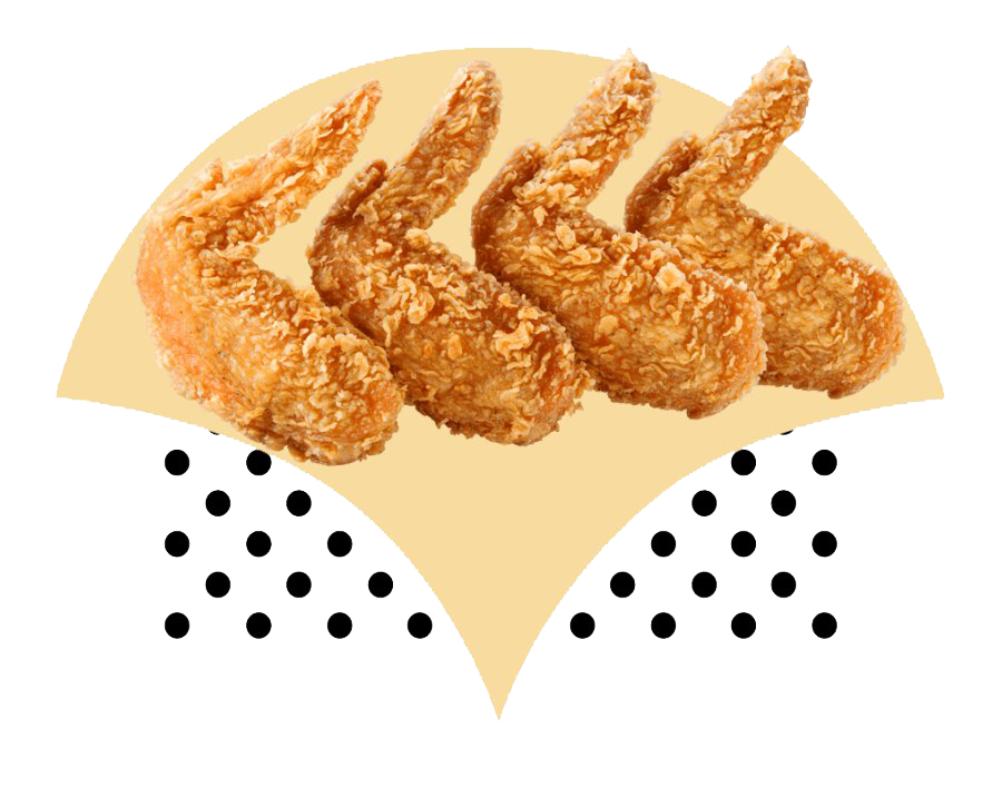 Download PNG image - Fried Chicken Wings PNG Transparent Image 