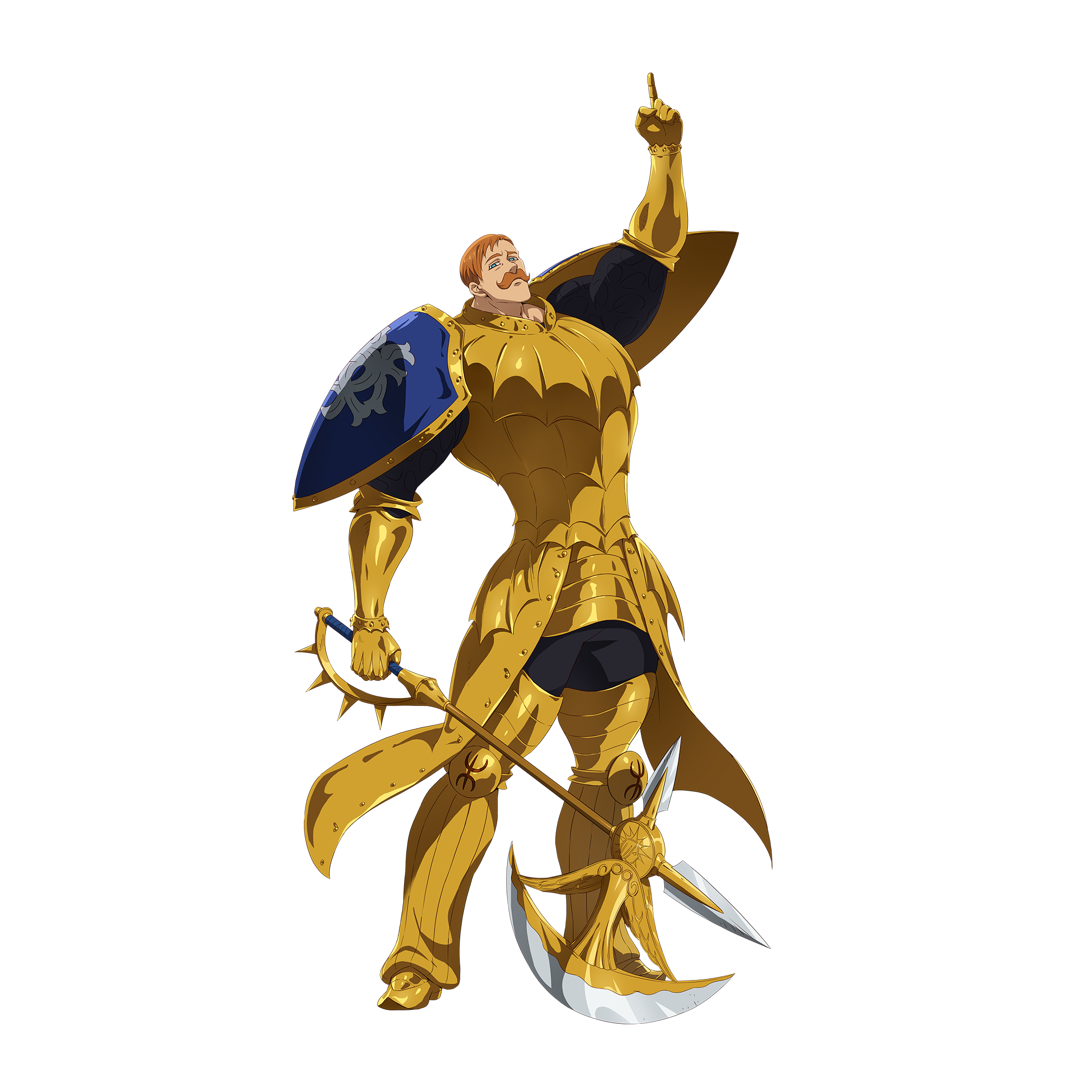 Download PNG image - Manga Escanor PNG Clipart 